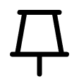 Icon Push Pin Simple
